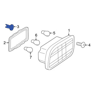Mercedes-Benz OE - Tail Light Nut