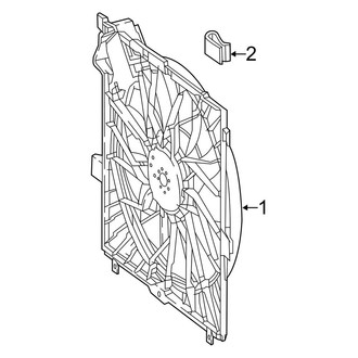 Mercedes-Benz OE - Cooling Fan (6.0L)