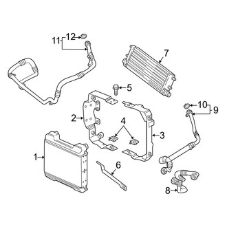 Mercedes-Benz OE - Cooling - Engine Oil Cooler