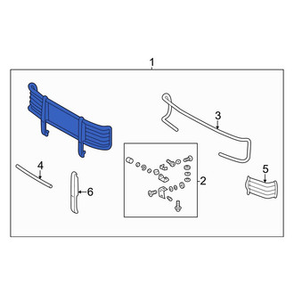 Mercedes-Benz OE - Front Grille Guard