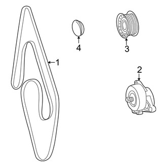 Mercedes-Benz OE - Cooling - Belts & Pulleys