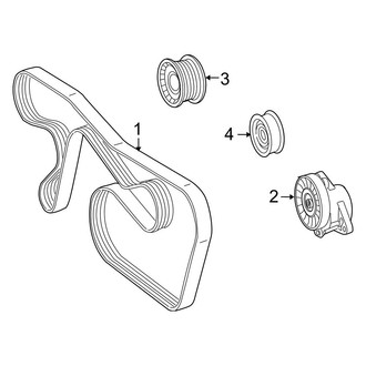 Mercedes-Benz OE - Cooling - Belts & Pulleys