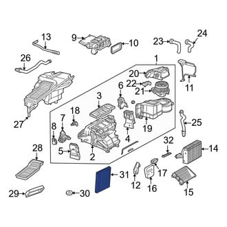 Mercedes-Benz OE - Cabin Air Filter