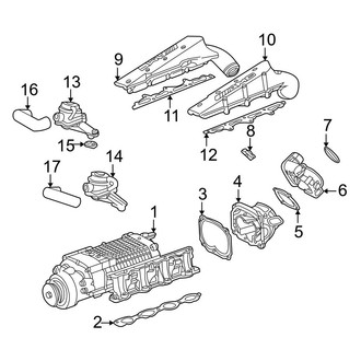 Mercedes-Benz OE - Engine - Supercharger & Components