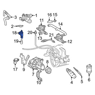 Mercedes-Benz OE - Secondary Air Injection Solenoid