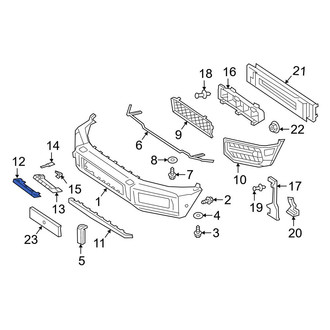 Mercedes-Benz OE - Front Tow Eye Cap