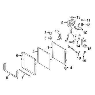 Mercedes-Benz OE - Cooling - Radiator & Components