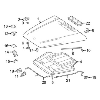 Mercedes-Benz OE - Hood & Components