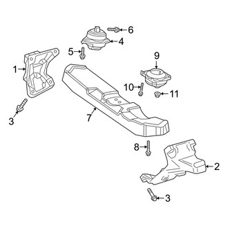 Mercedes-Benz OE - Engine & Transmission Mounting