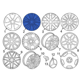 Mercedes-Benz OE - Wheel