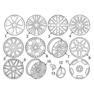 Mercedes-Benz OE - Wheels