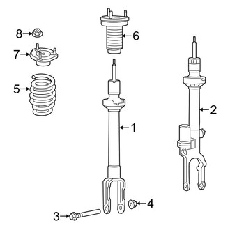Mercedes-Benz OE - Front Suspension - Shocks & Components