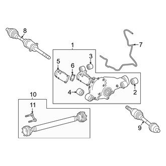 Mercedes-Benz OE - Front Suspension - Front Axle & Carrier