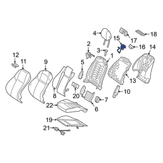 Mercedes-Benz OE - Front Left Video Monitor Connector