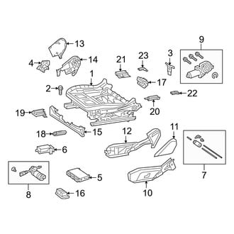 Mercedes-Benz OE - Seats & Tracks - Tracks & Components