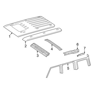 Mercedes-Benz OE - Roof & Components