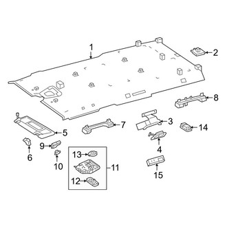 Mercedes-Benz OE - Roof - Interior Trim