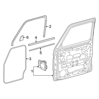 Mercedes-Benz OE - Front Door - Door & Components