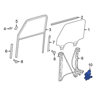 Mercedes-Benz OE - Front Right Window Motor