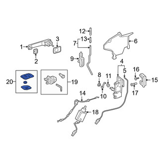 Mercedes-Benz OE - Front Keyless Entry Receiver