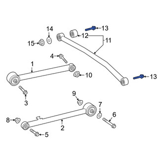 Mercedes-Benz OE - Suspension Track Bar Bolt