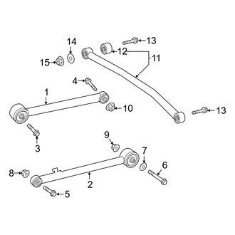 Mercedes-Benz OE - Rear Suspension - Suspension Components