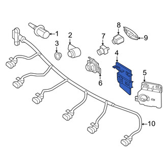 Mercedes-Benz OE - Right Inner Parking Aid Sensor Bracket