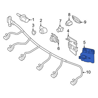 Mercedes-Benz OE - Right Outer Parking Aid Sensor Bracket