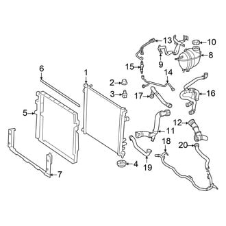 Mercedes-Benz OE - Cooling - Radiator & Components