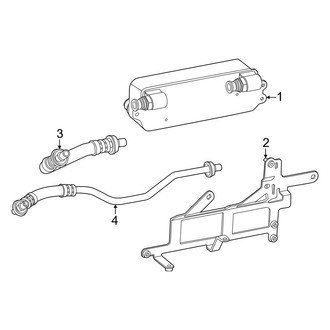 Mercedes-Benz OE - Cooling - Trans Oil Cooler