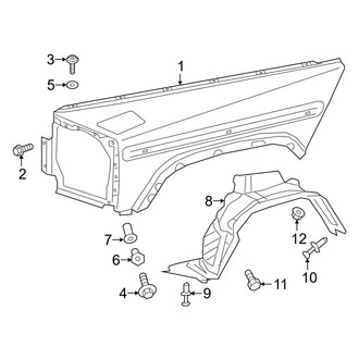 Mercedes-Benz OE - Fender & Components
