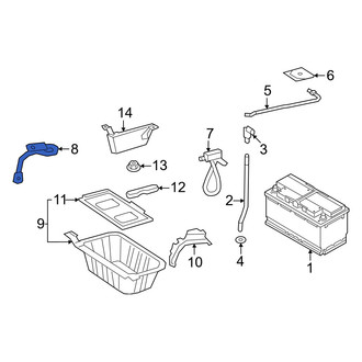 Mercedes-Benz OE - Body Electrical Ground Strap