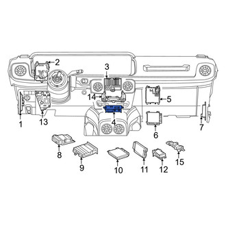 Mercedes-Benz OE - Mobile Phone Control Module