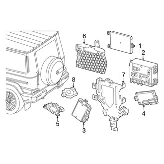 Mercedes-Benz OE - Electrical - Control Units (Cargo Compartment)