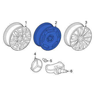 Mercedes-Benz OE - Wheel