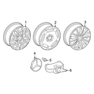 Mercedes-Benz OE - Wheels (19" Wheels)