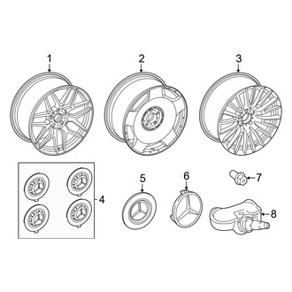 Mercedes-Benz OE - Wheels (22" Wheels)