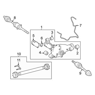 Mercedes-Benz OE - Front Suspension - Front Axle & Carrier