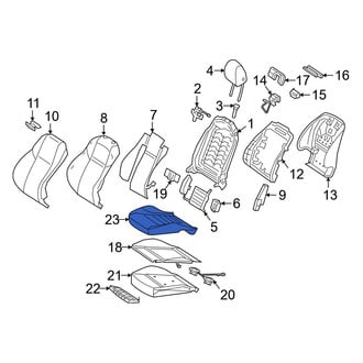 Mercedes-Benz OE - Front Left Seat Cover