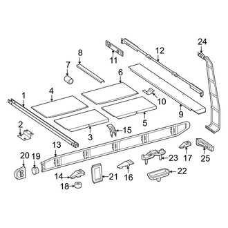 Mercedes-Benz OE - Roof - Luggage Carrier