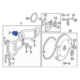 Mercedes-Benz OE - Spare Tire Bracket