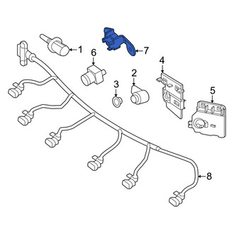 Mercedes-Benz OE - Front Park Assist Camera Bracket