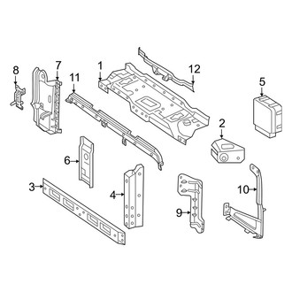 Mercedes-Benz OE - Radiator Support