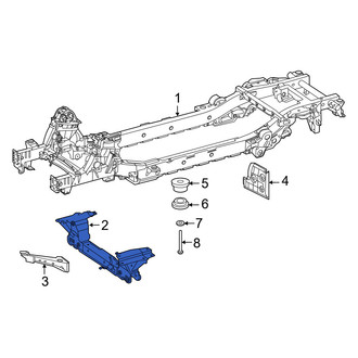 Mercedes-Benz OE - Suspension Subframe Crossmember