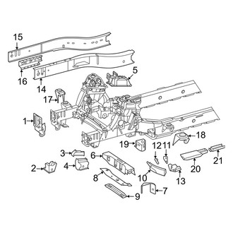 Mercedes-Benz OE - Frame & Components (Front Components)