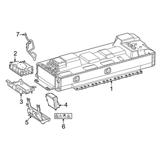 Mercedes-Benz OE - Electrical - Battery (High Voltage)