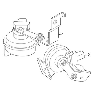 Mercedes-Benz OE - Electrical - Horn