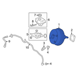 Mercedes-Benz OE - Power Brake Booster