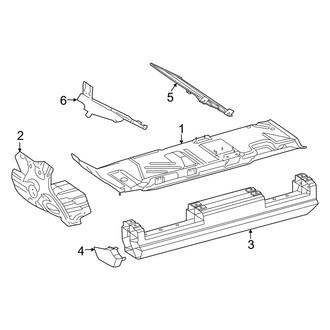 Mercedes-Benz OE - Pillars, Rocker & Floor - Front Floor