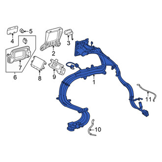 Mercedes-Benz OE - Drive Motor Battery Pack Charging Port Assembly